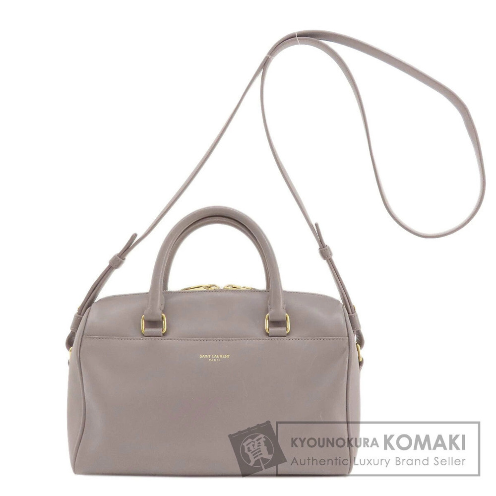 Saint Laurent Baby Duffle Handbag Leather